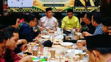 Silaturahmi LAMR Meranti Duduk Bersama Insan Pers Jaga Marwah Melayu