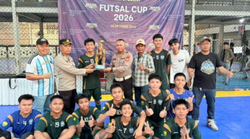 Bekasi Student Futsal Cup 2026 Diikuti 22 Tim, Prasetyo Ajak Pelajar Jauhi Tawuran dan Raih Prestasi
